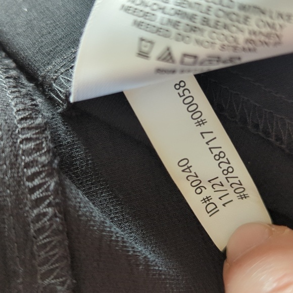 Express Tie Shoulder Ruffle Hem Fit and Flare Mini Dress in Pitch Black Size M - Picture 12 of 13